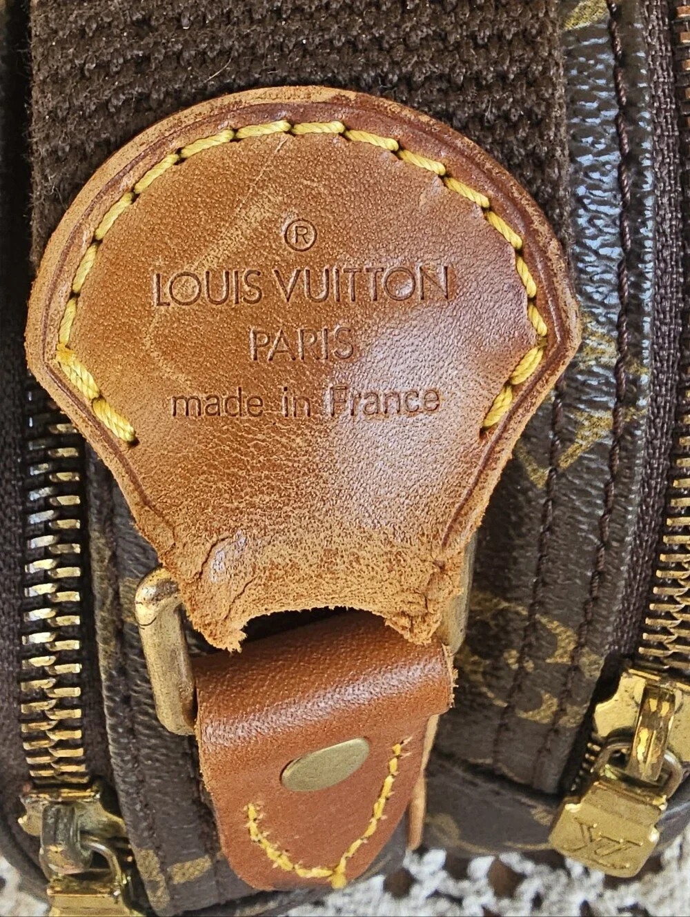 Louis Vuitton Monogram Reporter PM With COA